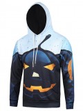 3d Devil Halloween Pumpkin Printed Hoodie