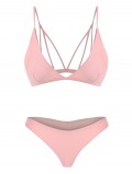 Back Strappy Padded Bathing Suit