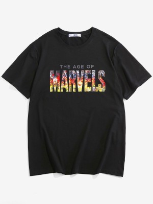 Marvel Spider-man Heroes Print T-shirt