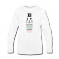 Men's blind Long T-Shirt