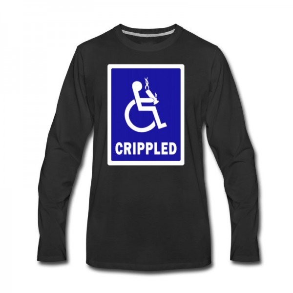 Men's CRIPPLED Long T-Shirt