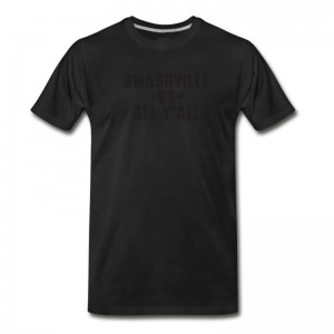 Men's Smashville vs. All Y'all Cool Nashville Hockey Fan Gift T-Shirt - Black