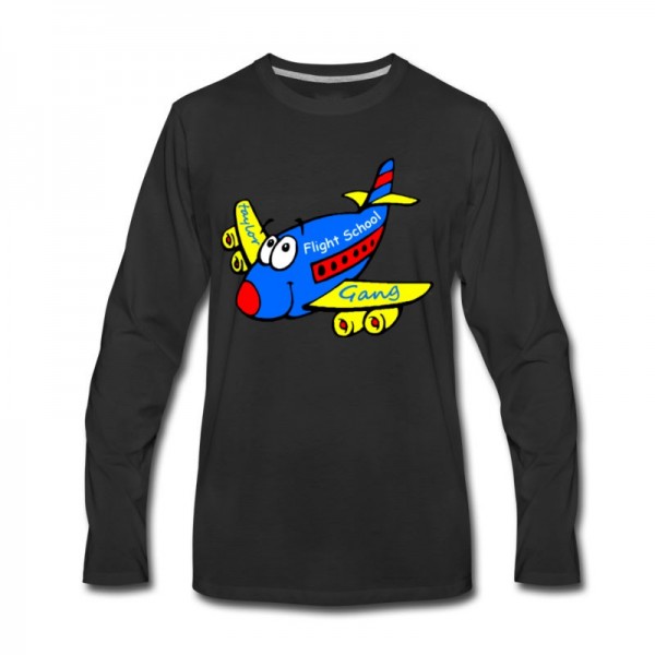 Men's Taylor Gang Flight School - stayflyclothing.com Long T-Shirt