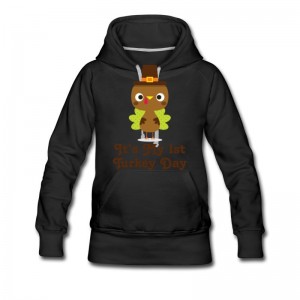Women's 1st Thanksgiving Turkey Hoodie