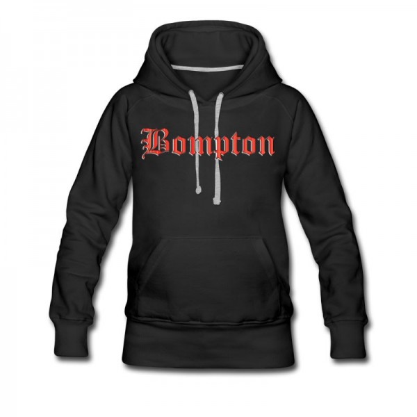 Women's Bompton red Hoodie