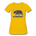 Women's California Bear Flag (Urban Camo) T-Shirt