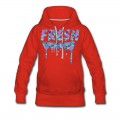 Women's Fresh Purple Camo Drips Hoodie