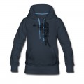 Women's Lacrosse Player Typography Hoodie