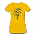 Women's Palm Tree / Tattoo Style / DD / T-Shirt