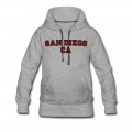 Women's San Diego CA College Hoodie