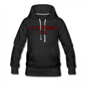 Women's San Diego CA College Hoodie