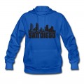 Women's San Diego Skyline Hoodie