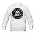 Women's Valknut, Wotan's Knot, Runes, Odin, Walhalla Hoodie